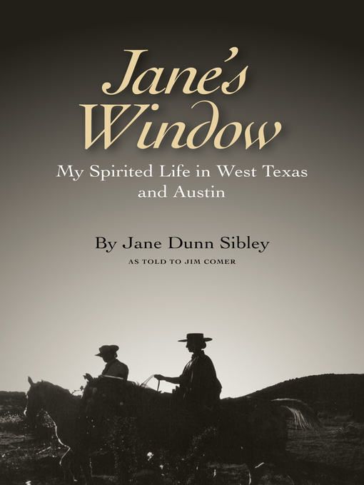 Title details for Jane's Window by Jane Dunn Sibley - Available